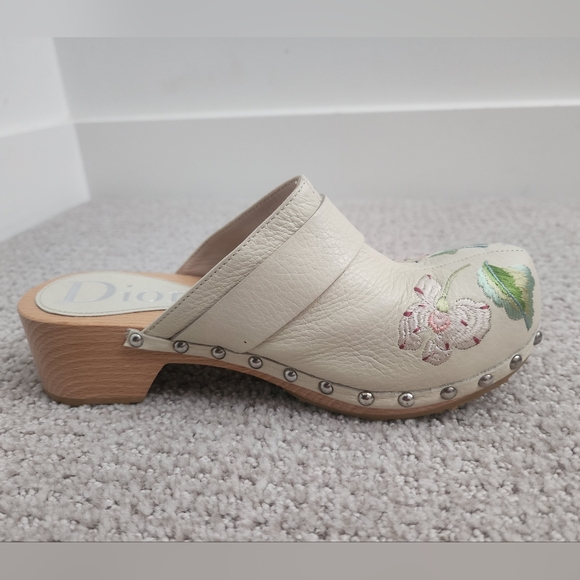 Dior clogs Vintage 37 - NEVER WORN - Picture 9 of 11